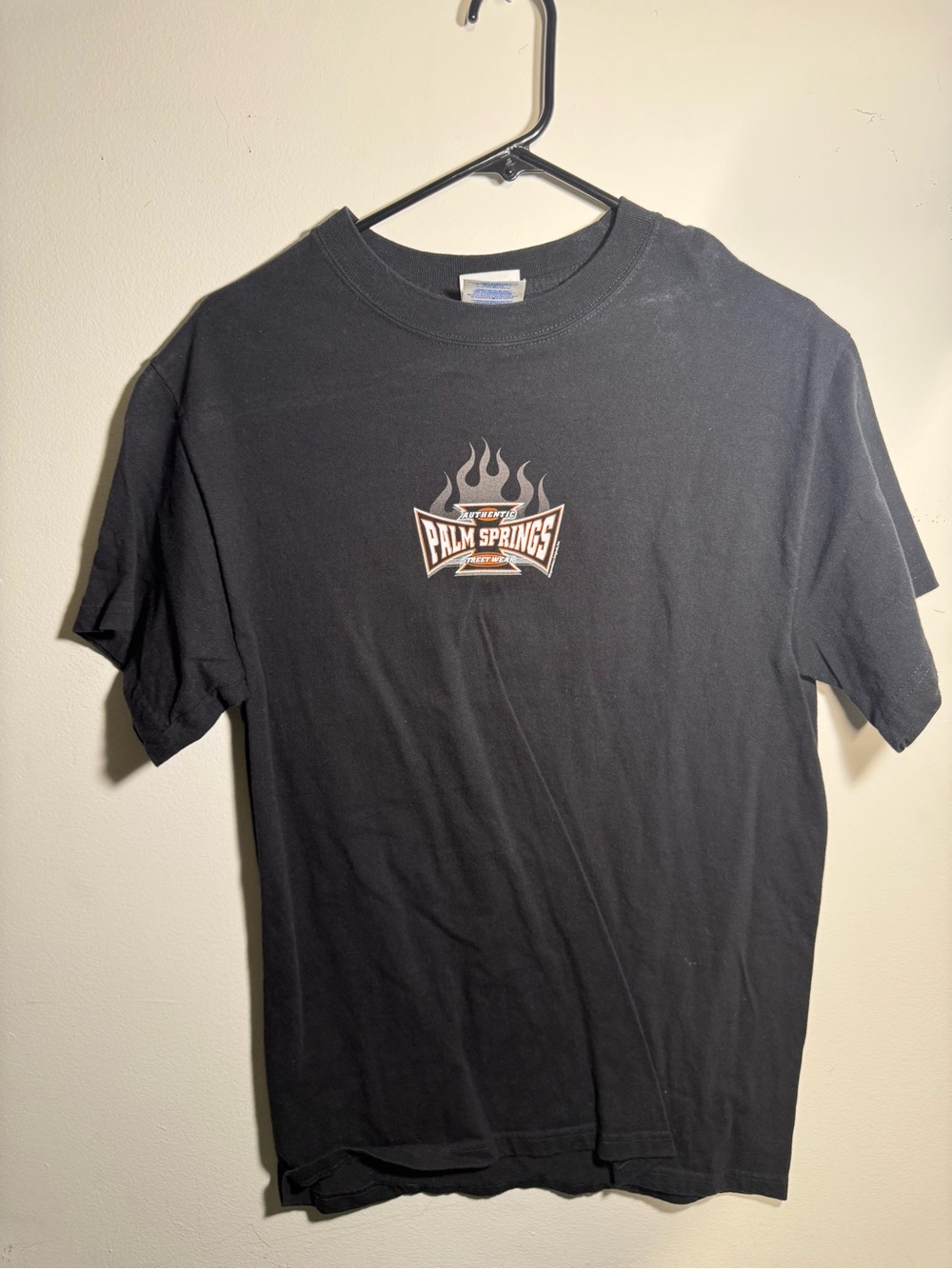 Palm Springs Black Graphic Tee - Unbranded